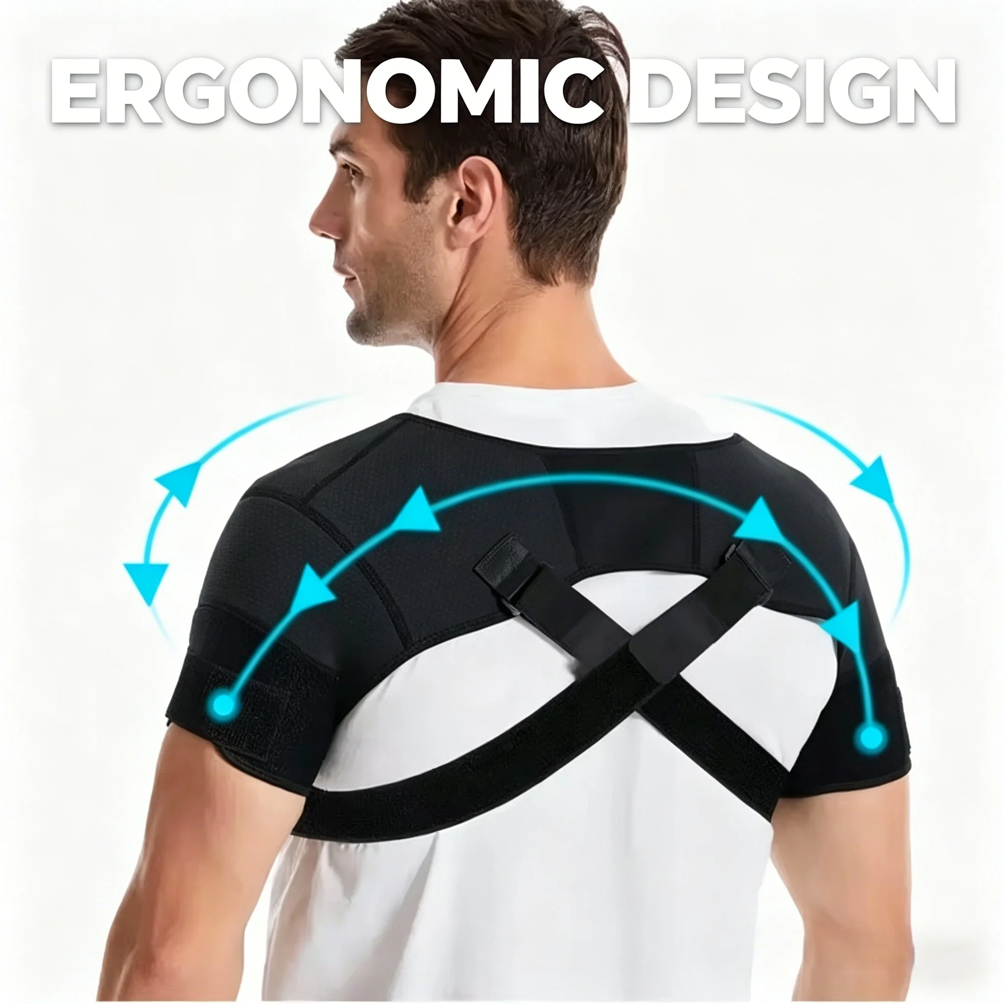 Posture Corrector Back - Soporte de espalda ajustable tipo X