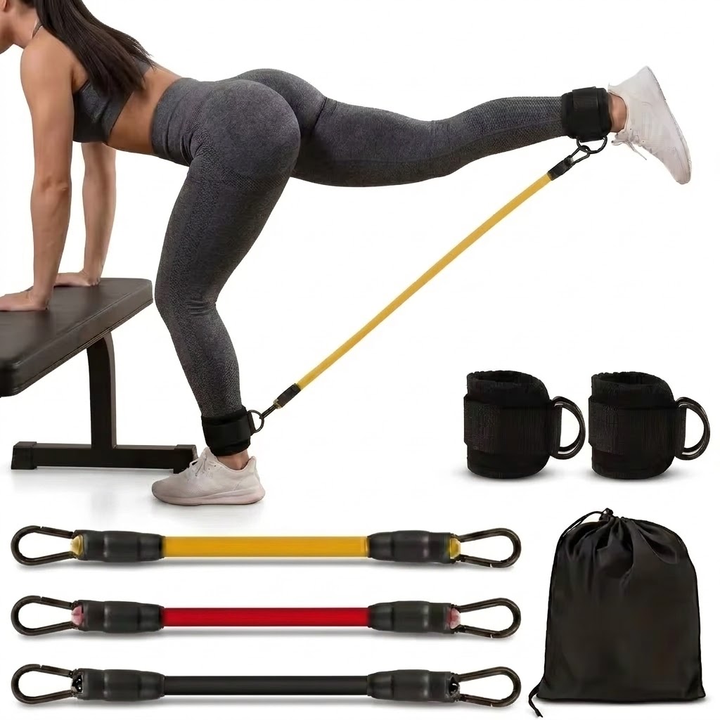 Yoga Fitness Resistance Band - Juego de bandas de resistencia para