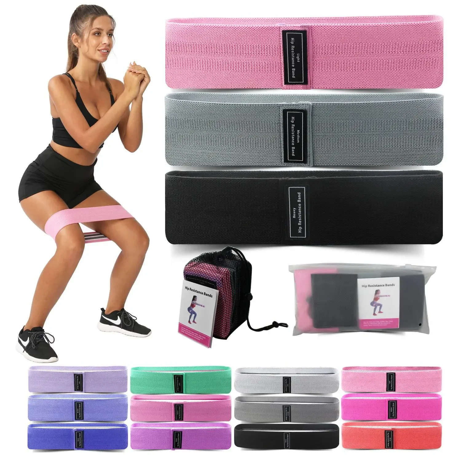 Yoga Fitness Resistance Band - 1/2/3 Uds bandas elásticas bandas de