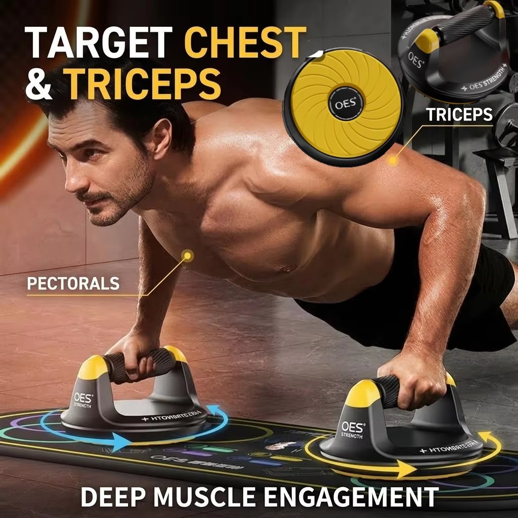 Push Up Board - 360 ° Tabla de entrenamiento portátil