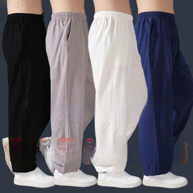 Pantalones Sueltos de Algodón  - Yoga Fitness Training reseña y precio