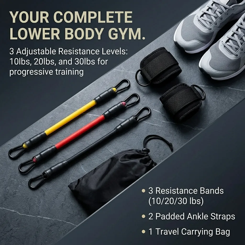 Juego de bandas de resistencia - Yoga Fitness Resistance Band reseña y precio