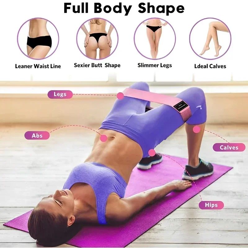 Bandas Elásticas de Resistenci - Yoga Fitness Resistance Band reseña y precio