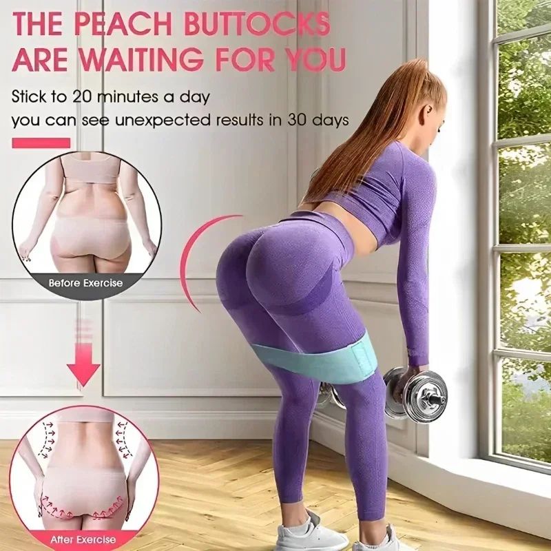 Bandas Elásticas de Resistenci - Yoga Fitness Resistance Band reseña y precio