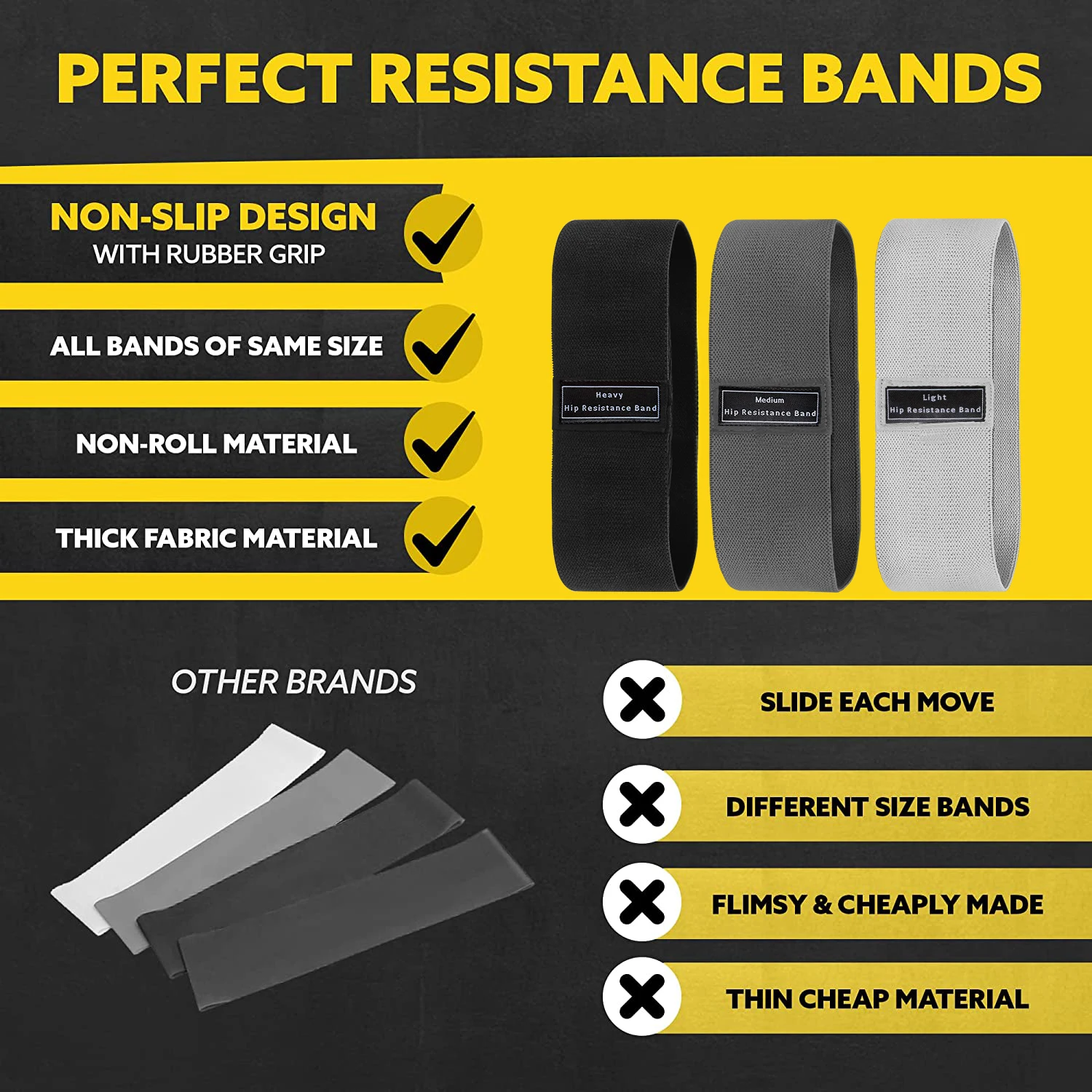 Bandas Elásticas de Resistenci - Yoga Fitness Resistance Band reseña y precio