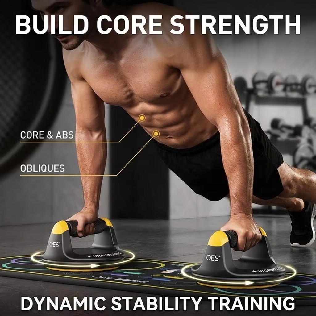 360 °   Tabla de entrenamiento - Push Up Board reseña y precio